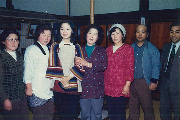 町民の皆さんとの交流風景1