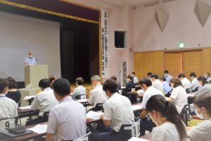 三島町教職員夏季研修会の様子2