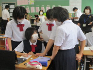 授業研究会の様子4