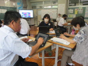 授業研究会の様子7
