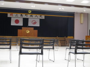 会場設営の様子4