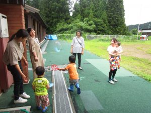 シャボン玉遊びの様子2