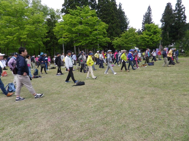 ストレッチや準備運動の様子2