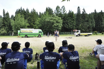 交通安全教室の様子1