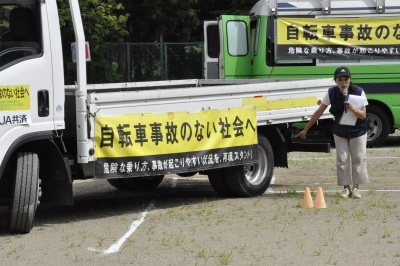 交通安全教室の様子6