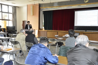 平成29年度三島町地域おこし協力隊活動報告会の様子1