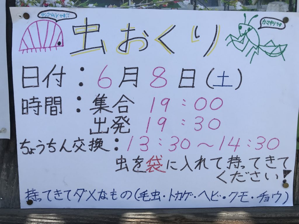 手作りポスターの写真