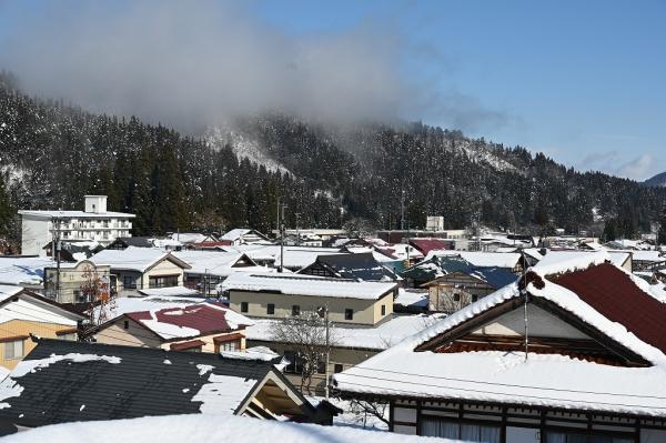 三島町の雪景色1