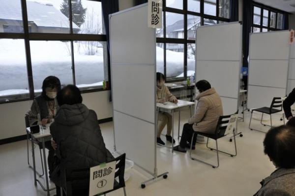集団接種会場の様子2