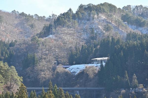 三島町の雪化粧した冬の風景2