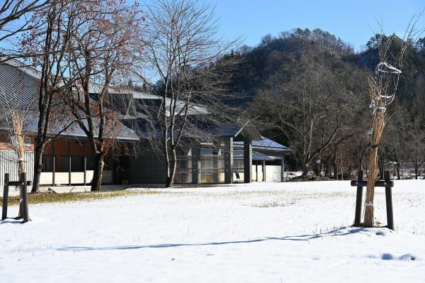 三島町の雪化粧した冬の風景5