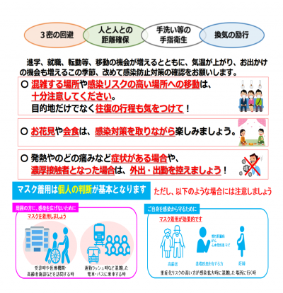 町民の皆さんへお願い