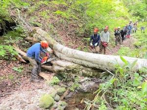 登山道整備1-3