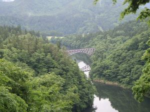 B地点から第一橋梁を望む画像B地点から２