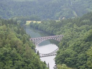 C地点からの第一橋梁の画像