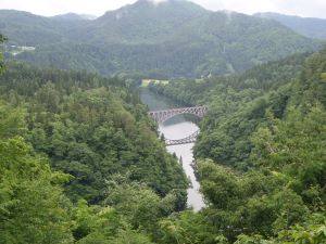 C地点からの第一橋梁の画像C地点２