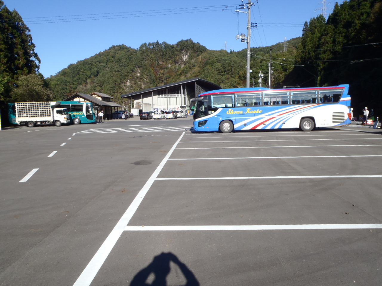 道の駅駐車場の画像