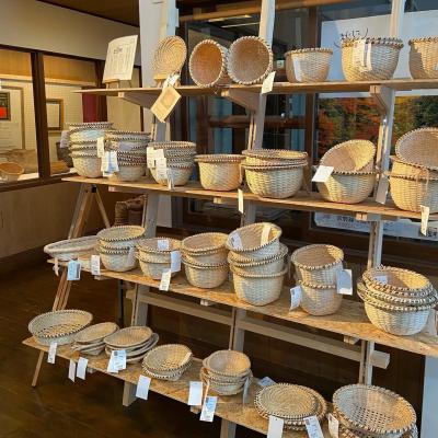 マタタビ笊展示の画像