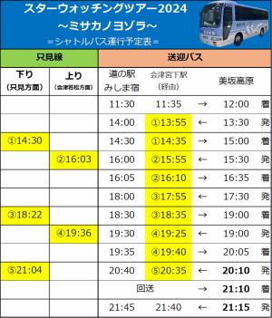 シャトルバス