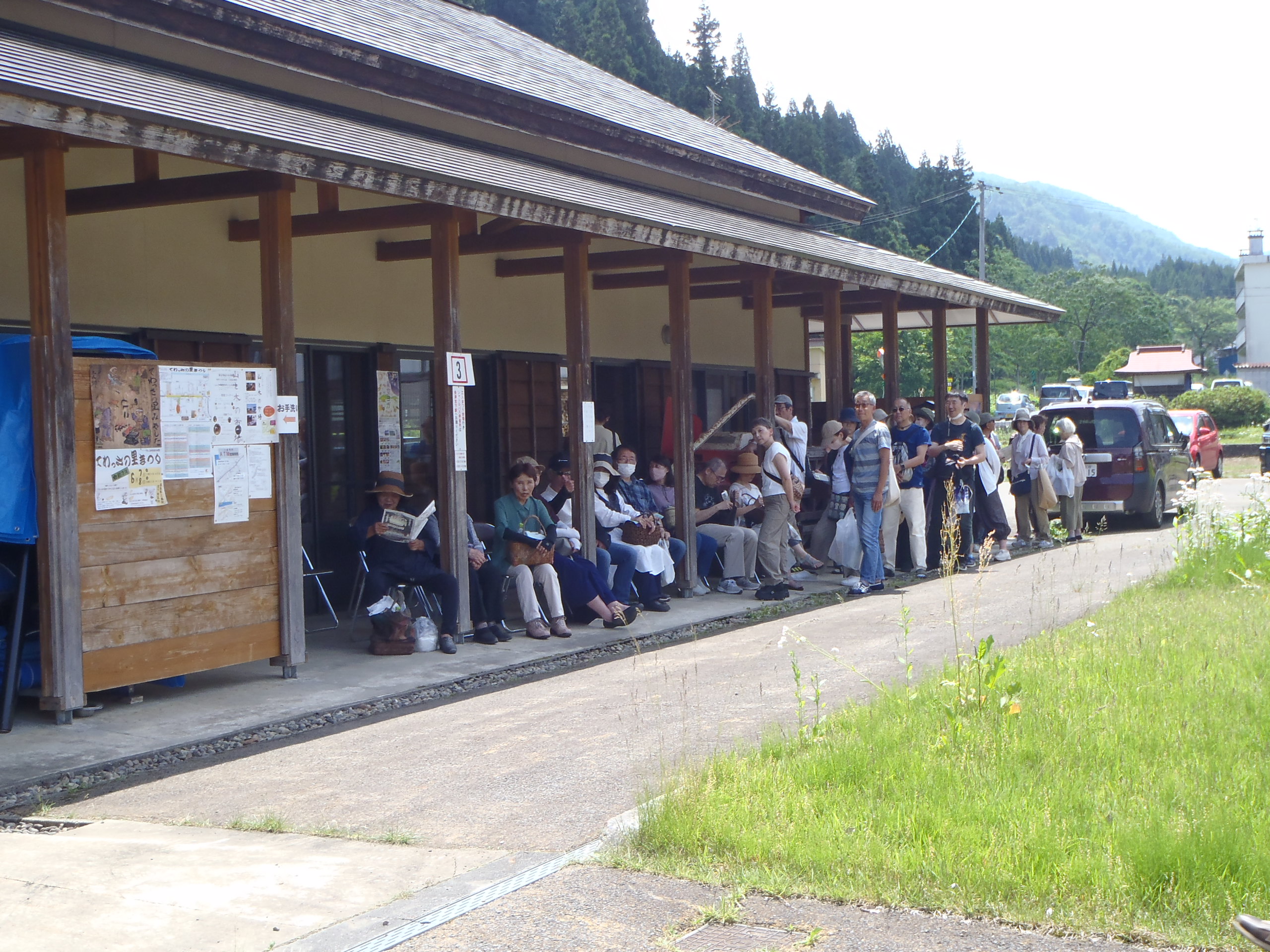 そば祭り会場の画像