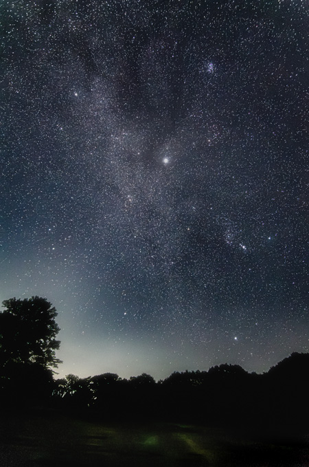 夜空の写真2