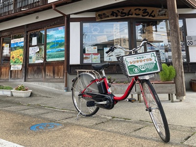 レンタサイクルの画像