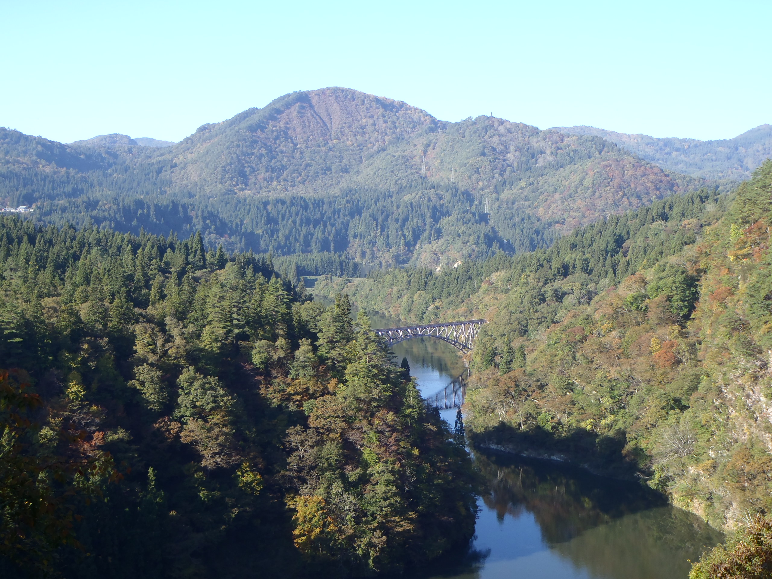 ビューポイントB地点からの眺め