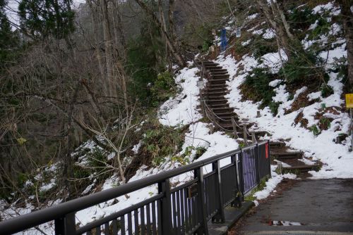 ビューポイント入口階段の画像