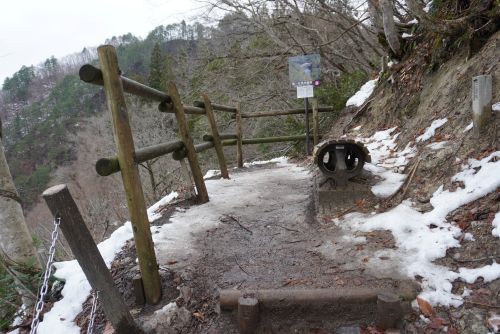 ビューポイントB地点の撮影場所の画像