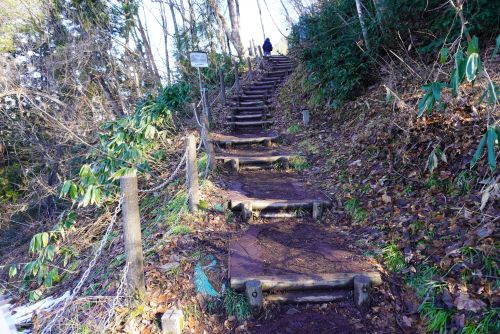 ビューポイント入口階段の画像
