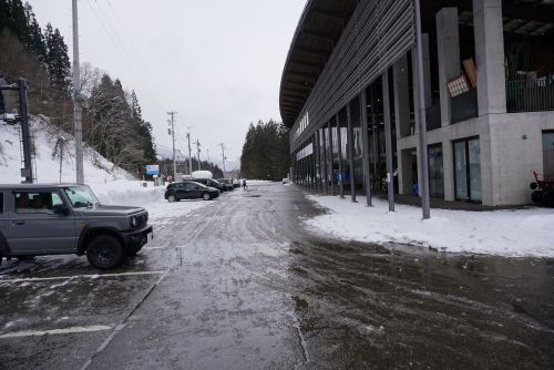 道の駅駐車場の画像