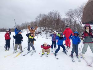 スキー教室の様子