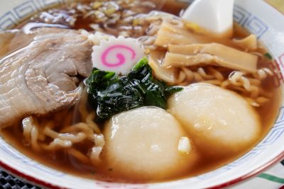 雪国茶屋餅ラーメンの画像